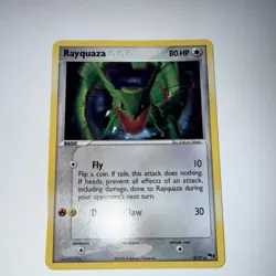 Pokemon Rayquaza 003/017 POP Series 1 Holo Rare 80 HP English Card - Image 3