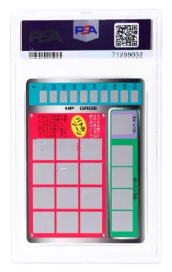 1997 Pokemon Tomy Scratch Cards #25 PIKACHU Prism Holo Unscratched PSA 8 RARE - Image 2