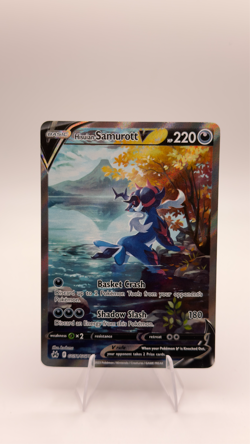 Hisuian Samurott V - GG51/GG70 - Pokemon Crown Zenith Galarian Gallery Card NM - Image 1