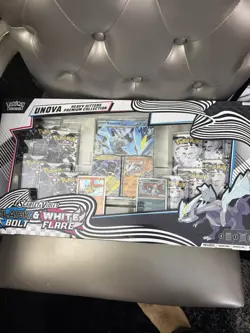 Pokemon Unova Heavy Hitters Premium Collection Box Promo Cards Boosters Kyurem - Image 1