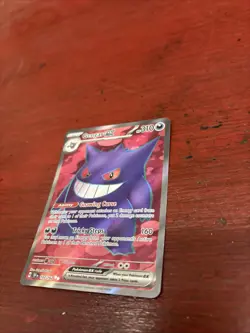 Pokemon TCG Gengar EX Temporal Forces Ultra Rare Card 193/162 Scarlet & Violet - Image 3