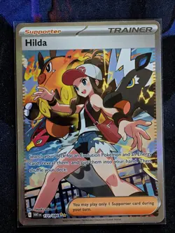 Pokemon Hilda Trainer Card SIR 171/086 White Flare - Image 1