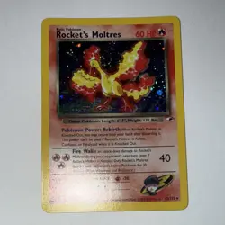Pokemon TCG Moltres Bird Pokemon Card Standard Size Collectible - Image 2