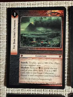 Lord of the Rings TCG 24 Card Lot (2 Of Each) Sauron Culture - Image 2