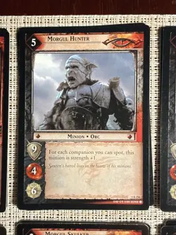 Lord of the Rings TCG 24 Card Lot (2 Of Each) Sauron Culture - Image 3