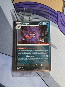 Pokemon Gengar Promo Card GameStop 050/088 Holo English TCG SEALED - Image 1