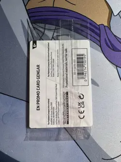 Pokemon Gengar Promo Card GameStop 050/088 Holo English TCG SEALED - Image 2