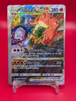 Pokemon Sword & Shield - Charizard VSTAR SWSH262 Holo Promo Card English NM - Image 1