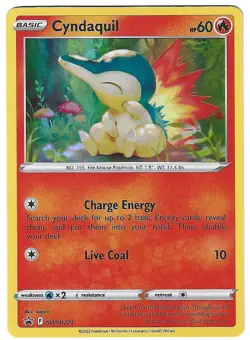 Cyndaquil Promo SWSH: Sword & Shield Promo Cards SWSH221 NM - Image 1