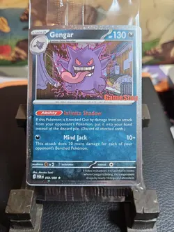 Gengar Promo Card Pokemon Perfect Order Gamestop Stamped 050/088 SEALED - Image 1