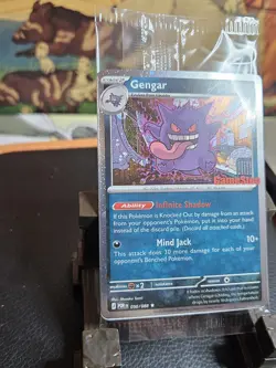Gengar Promo Card Pokemon Perfect Order Gamestop Stamped 050/088 SEALED - Image 3