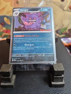 Gengar Promo Card Pokemon Perfect Order Gamestop Stamped 050/088 SEALED - Image 4