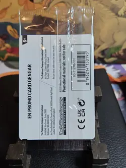 Gengar Promo Card Pokemon Perfect Order Gamestop Stamped 050/088 SEALED - Image 5