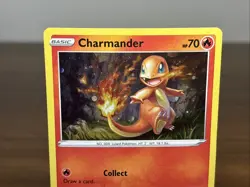 Charmander SWSH095 Sword & Shield Promo | Cosmos Holo Swirl Pokemon Card - Image 3