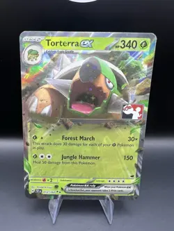Torterra ex 012/162 Prize Pack Series Cards Holo - Image 2