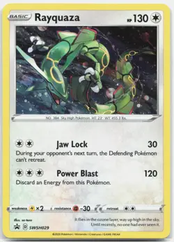 Rayquaza - Promo SWSH: Sword & Shield Promo Cards SWSD Colorless Holo SWSH029 NM - Image 1