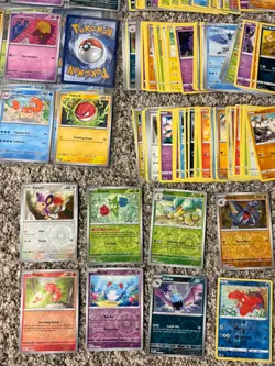 Lot of over 300 modern Pokemon Cards, mostly first and second generation pokemon - Image 3