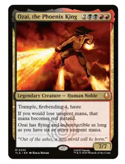 1x MTG Ozai, the Phoenix King - Avatar Mythic! NM Mint - Image 1