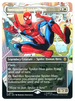 MtG SPM Spectacular Spider-Man #14 Borderless Non-Foil - Image 1