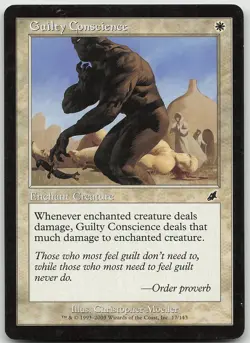 Guilty Conscience Common Scourge LP MTG - Image 1