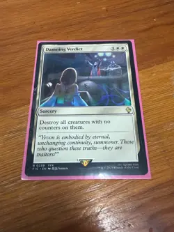 Damning Verdict - 239 - FIC - NM - MTG Magic the Gathering - Image 1
