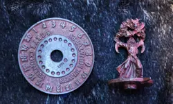 MTG Scrye Counter - Rare Red - Reaper Miniatures - Rare - 1994 - ⚔B&B - Image 1