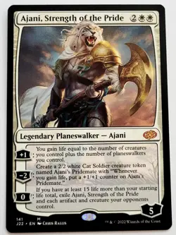 MTG Ajani, Strength of the Pride [Jumpstart 2022] NM - Image 1