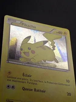 EXC NM Carte Pokemon Pikachu 5/12 MacDo Mcdo 2013 Holo Francais - Image 2