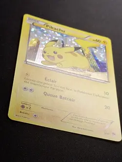 EXC NM Carte Pokemon Pikachu 5/12 MacDo Mcdo 2013 Holo Francais - Image 3