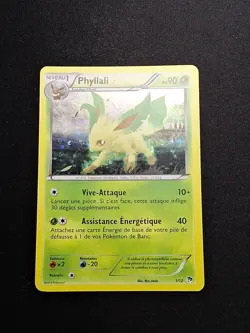 HOLO Phyllali 1/12 MacDonald's Macdo Mcdo 2013 Carte Pokemon FR - Image 1