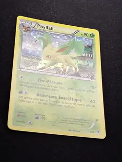 HOLO Phyllali 1/12 MacDonald's Macdo Mcdo 2013 Carte Pokemon FR - Image 3