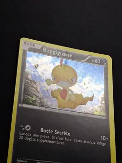 HOLO Baggiguane 10/12 MacDonald's Macdo Mcdo 2013 Carte Pokemon FR - Image 2