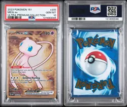 PSA 10 2023 POKEMON 151 ULTRA-PREMIUM COLLECTION MEW EX #205 - Image 4