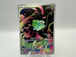 Bulbasaur 133/132 Pokemon Mega Evolution Illustration Rare - Image 2