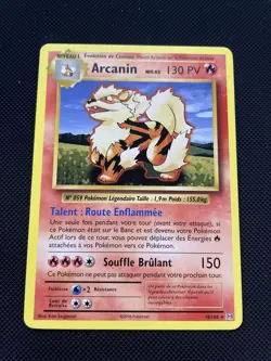 ARCANIN RARE - POKEMON 18/108 XY 12 EVOLUTIONS EXCELLENT ETAT FR - Image 1