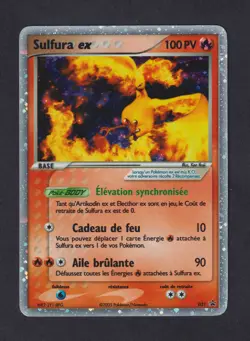 Pokemon - Sulfura ex (NP 31) - Nintendo Black Star Promos - EXC - FR - Image 1