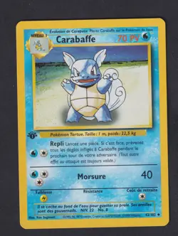 Pokemon - Carabaffe (BS 42) - Set de Base - EXC - FR - 1st - Image 1