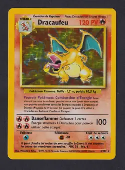 Pokemon - Dracaufeu (BS 4) - Set de Base - EXC - FR - Image 1