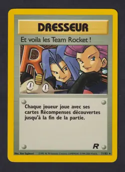 Pokemon - Et voila les Team Rocket ! (TR 71) - Team Rocket - MINT/NMINT - FR - Image 1