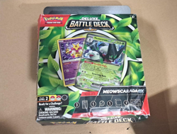 Pokemon Sammelkarten Deluxe Battle Deck Meowscarada ex Englisch✅ - Image 1