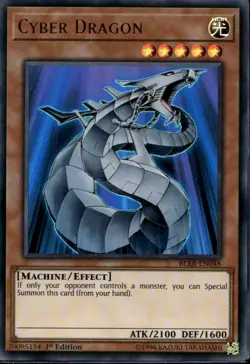 Cyber Dragon 1st Ed Ultra Rare BLRR-EN048 Yu-Gi-Oh! - Image 1