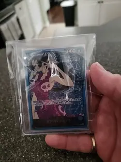 Bandai One Piece Card Game Boa Hancock Leader Card Japanese OP01-038 - Image 2