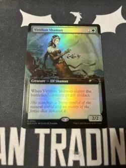 Foil Secret Lair Extended Art Viridian Shaman x1 Magic cards MTG - Image 1