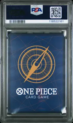 2024 ONE PIECE OP08-TWO LEGENDS ALTERNATE ART #118 SILVERS RAYLEIGH PSA 10 - Image 2