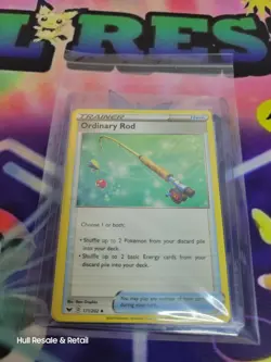 4x ORDINARY ROD 171/202 Pokemon TCG Sword & Shield Trainer Card Playset X4 Cards - Image 3