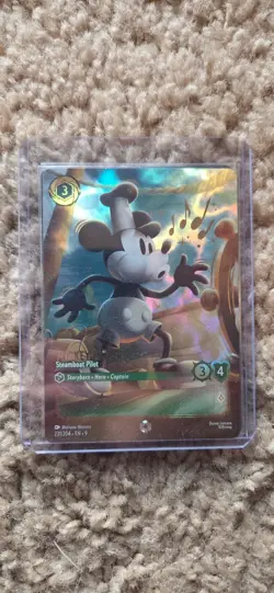 Mickey Mouse Steamboat Pilot Enchanted - Lorcana EN Fabled - 231/204 - Image 3