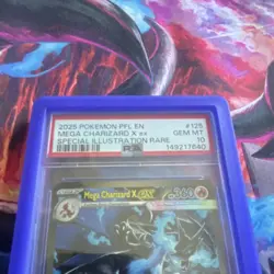 Pokemon Mega Charizard X ex 125/094 Phantasmal Flames PSA 10 Special Illustrati… - Image 3