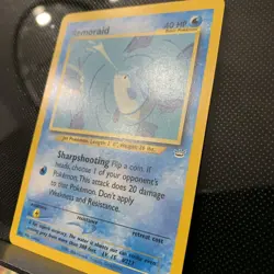 Pokemon TCG Remoraid Neo Revelation Card Unlimited Common [50/64] Miki Tanaka NM - Image 2