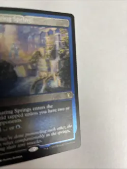 Rejuvenating Springs Foil Etched Commander Masters MTG - Image 2