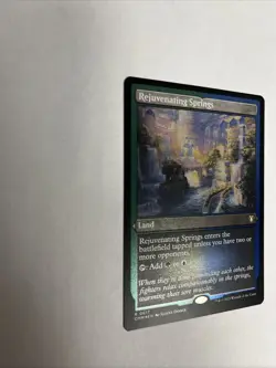 Rejuvenating Springs Foil Etched Commander Masters MTG - Image 5